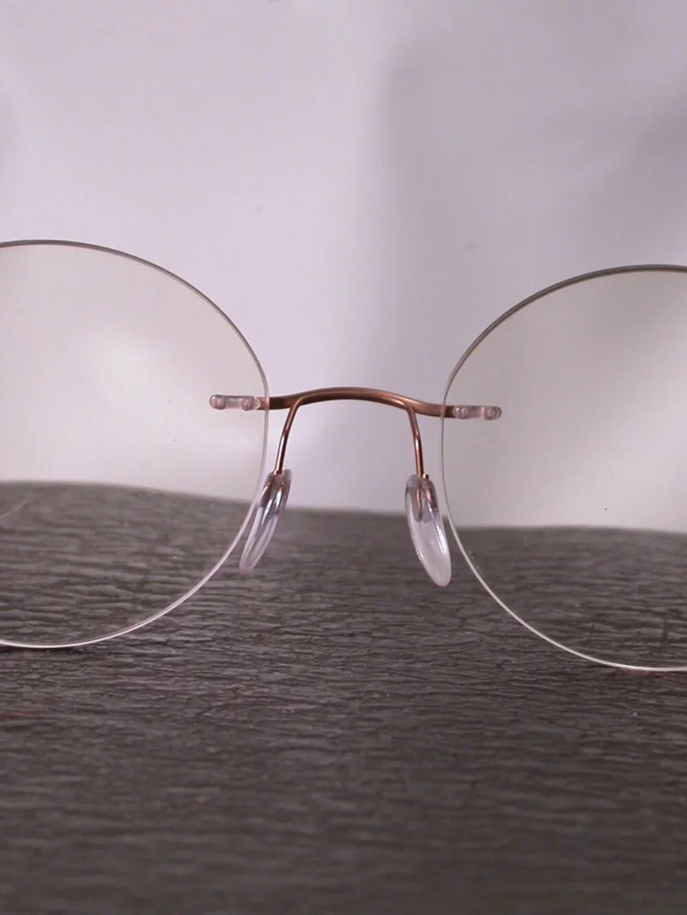 Silhouette Titan Frameless Red Light Weight Eyeglasses Made in Austria